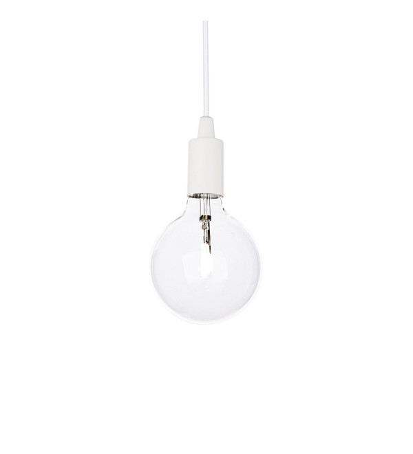 Светильник подвесной Ideal Lux Edison SP1 Белый E27 113302