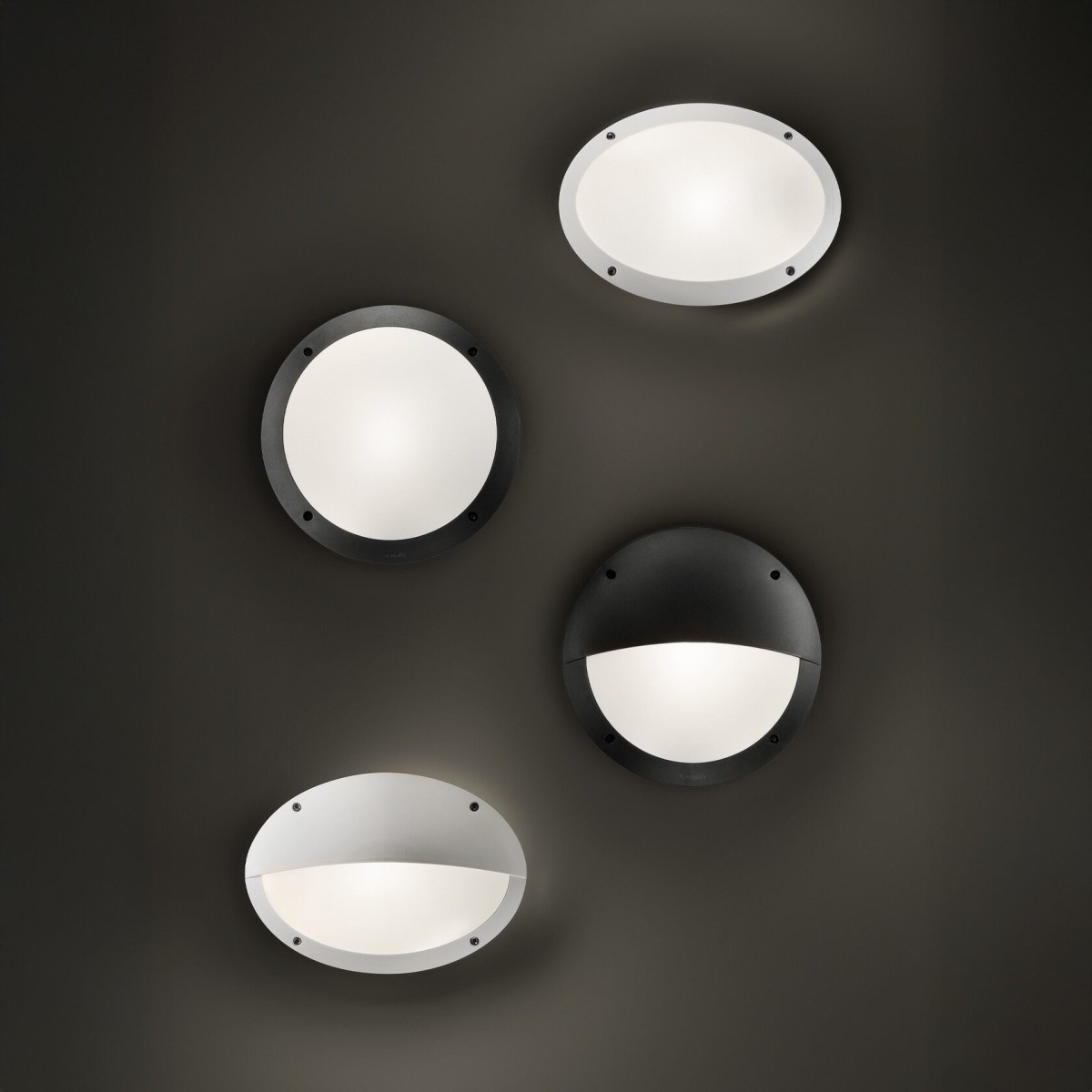 Светильник уличный настенный Ideal Lux Medea-1 AP1 Черный E27 096704