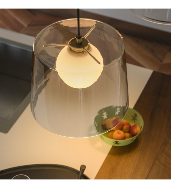 Светильник подвесной Ideal Lux Fade SP1 Янтарный G9 271316