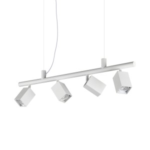 Светильник подвесной Ideal Lux Dynamite SP4 Square GU10 Белый 367453