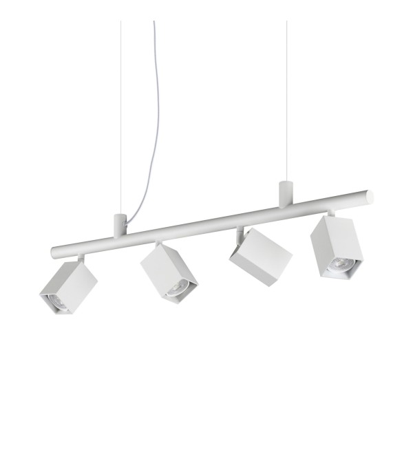 Светильник подвесной Ideal Lux Dynamite SP4 Square GU10 Белый 367453