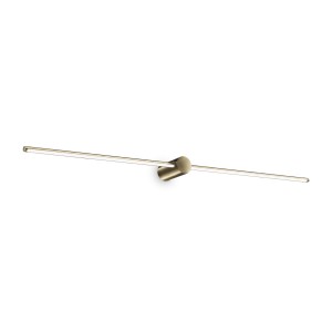 Светильник настенный Ideal Lux Essence AP Round D115 Латунь 3000К 327785