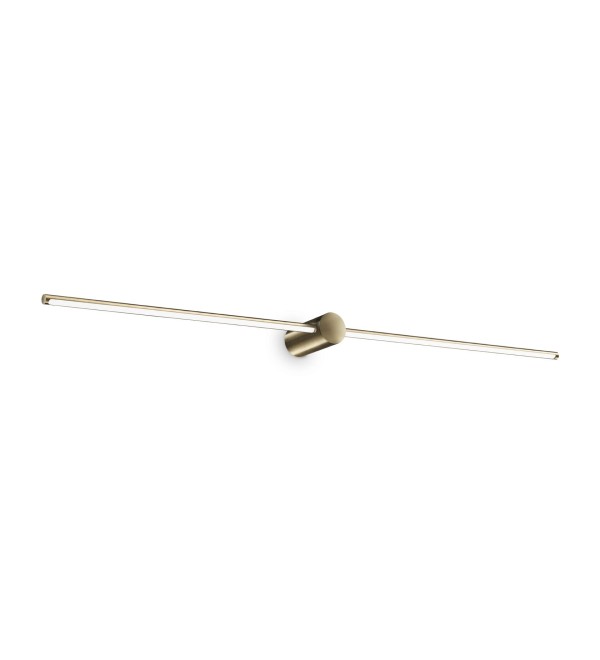 Светильник настенный Ideal Lux Essence AP Round D115 Латунь 3000К 327785