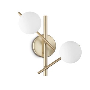 Светильник настенный Ideal Lux Atlas AP2 G9 Золото 365084