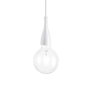 Светильник подвесной Ideal Lux Minimal SP1 Белый E27 009360