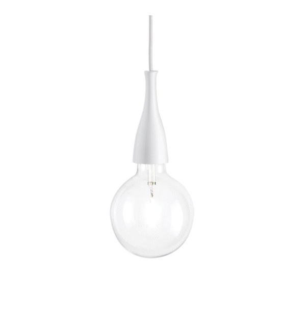 Светильник подвесной Ideal Lux Minimal SP1 Белый E27 009360