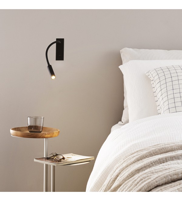 Светильник настенный встраиваемый Ideal Lux Io AP Черный 3000К LED 272030