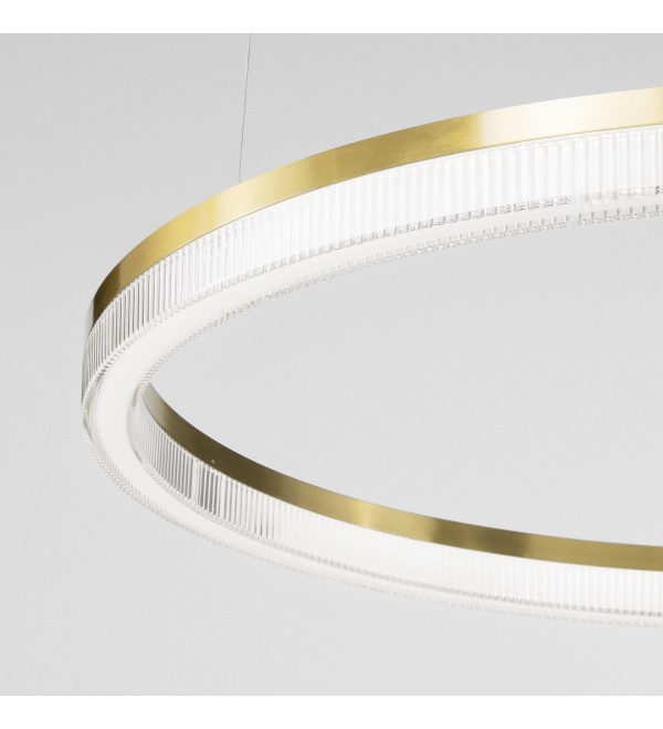 Люстра подвесная Ideal Lux Crown SP D60 Латунь 3000К LED 314938