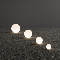 Светильник садово-парковый Ideal Lux Sole PT1 D30 Опал E27 191638