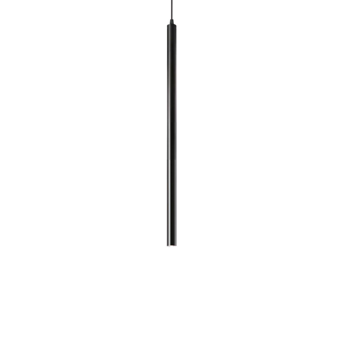 Светильник подвесной Ideal Lux Look LED SP1 Round D30 H400 Черный 156699
