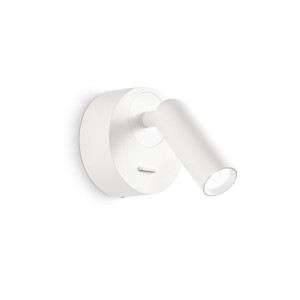 Светильник настенный Ideal Lux Bean AP Round Белый 3000К 260600
