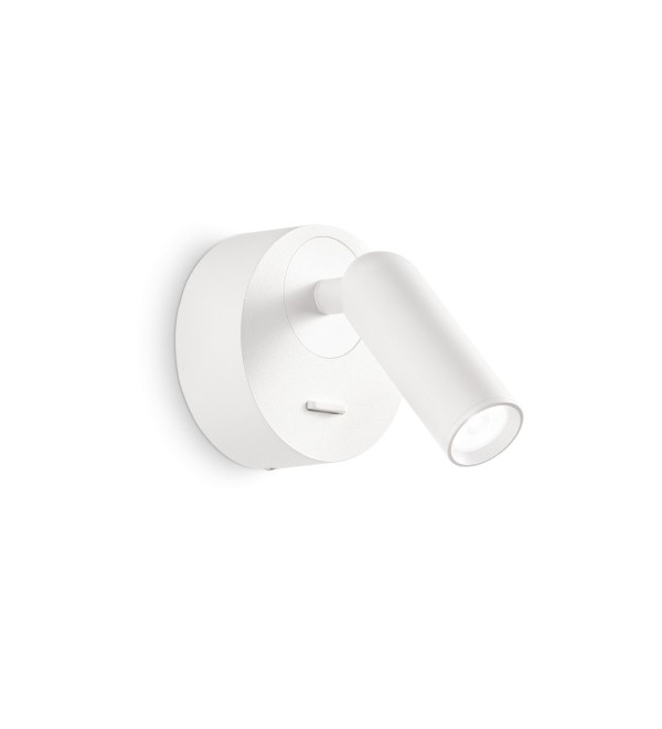 Светильник настенный Ideal Lux Bean AP Round Белый 3000К 260600