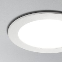 Светильник встраиваемый Ideal Lux Groove FI 30W Round Белый 3000K LED 124018