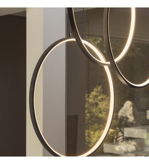 Люстра подвесная Ideal Lux Frame SP Cerchio Белый 3000K 269351
