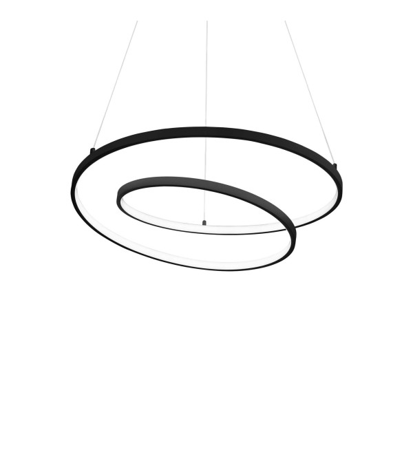 Люстра подвесная Ideal Lux Oz SP D060 On-Off 3000K Черный LED 269436
