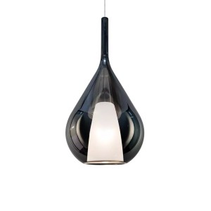Светильник подвесной Ideal Lux Kalique SP1-3 D28 Серый E27 359724