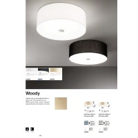 Люстра потолочная Ideal Lux Woody PL5 Черный E27 122212
