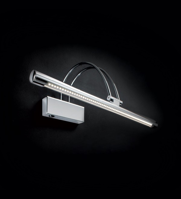 Светильник настенный Ideal Lux Bow AP L26 Хром LED 3000К 005386