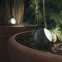 Светильник грунтовый Ideal Lux Zenith PR1 Антрацит GU10 108407