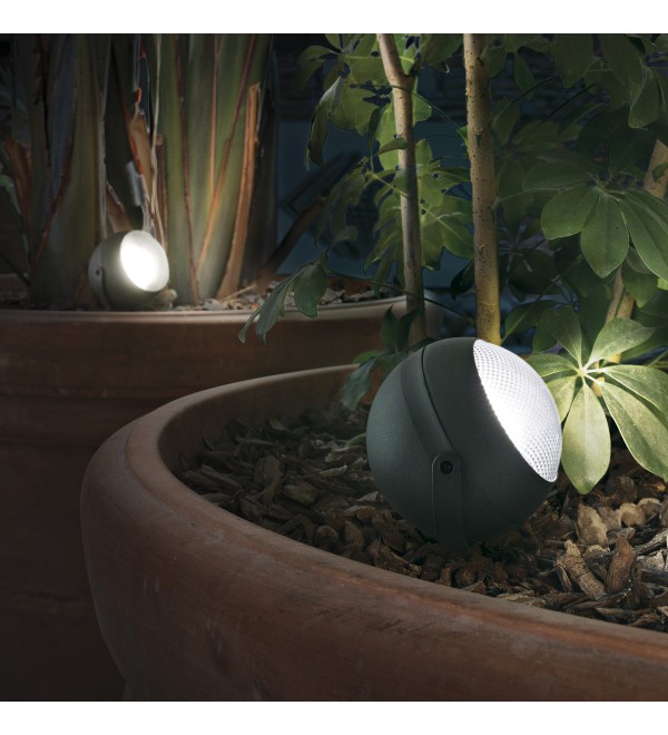 Светильник грунтовый Ideal Lux Zenith PR1 Антрацит GU10 108407