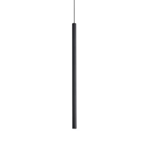 Светильник подвесной Ideal Lux Look LED SP01 Round D1.6 H040 On-Off 3000K Черный 351636