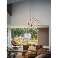 Люстра подвесная Ideal Lux Frame SP Cerchio Черный 3000К 269337