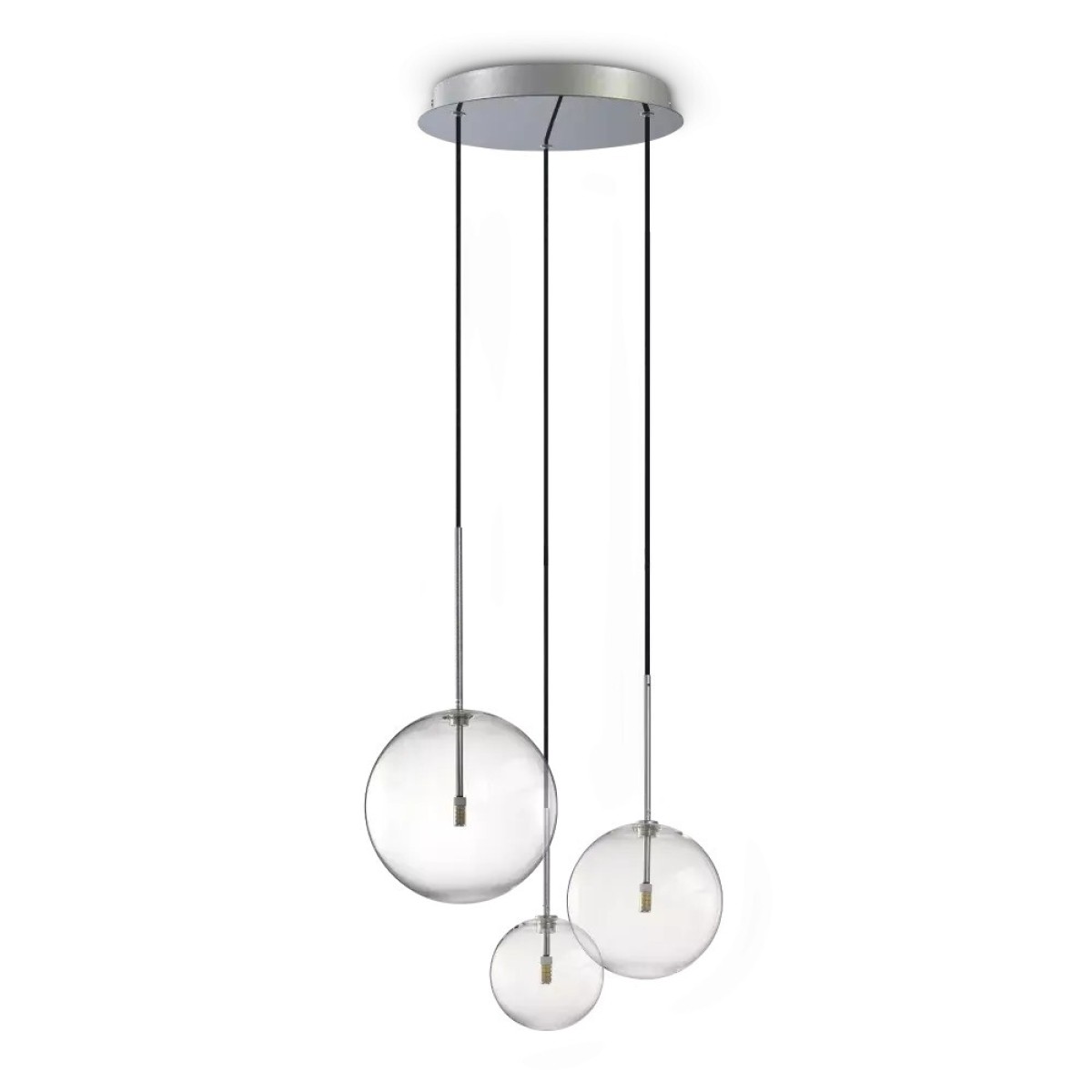 Светильник подвесной Ideal Lux Equinoxe SP3 G4 Хром 339696