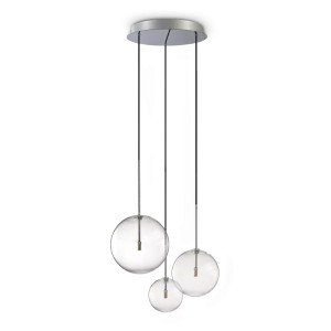 Светильник подвесной Ideal Lux Equinoxe SP3 G4 Хром 339696