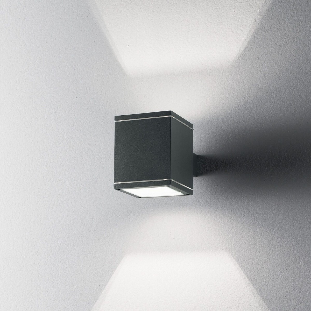 Светильник уличный Ideal Lux Snif AP1 Square Антрацит G9 121963