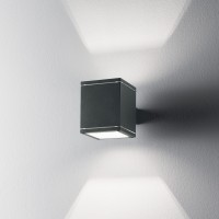 Светильник уличный Ideal Lux Snif AP1 Square Антрацит G9 121963