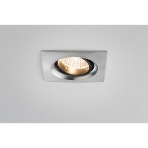 Светильник встраиваемый Paulmann Premium Line Daz LED Алюминий тертый Набор 2 шт. 92679
