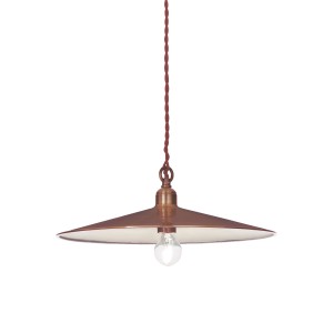 Светильник подвесной Ideal Lux Cantina SP1 Медь E27 112732