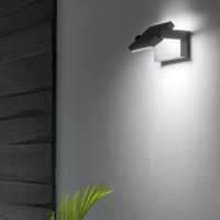 Светильник уличный Ideal Lux Swipe AP Серый 3000К LED 326863