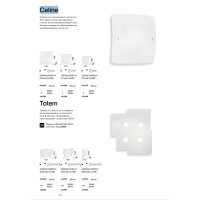 Светильник потолочный Ideal Lux Totem PL4 Белый GX53 215778