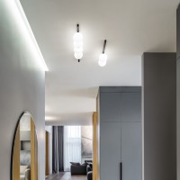 Лампа настольная Ideal Lux Binomio TL1 G9 Латунь 353258
