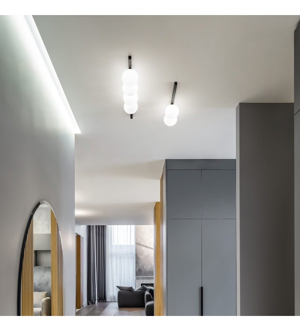 Лампа настольная Ideal Lux Binomio TL1 G9 Латунь 353258