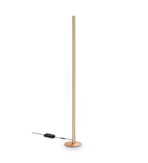 Торшер напольный Ideal Lux Dorica PT1 Медь 3000К LED 366159