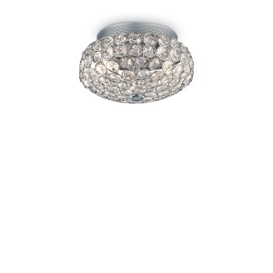 Люстра потолочная Ideal Lux King PL3 Хром G9 075389