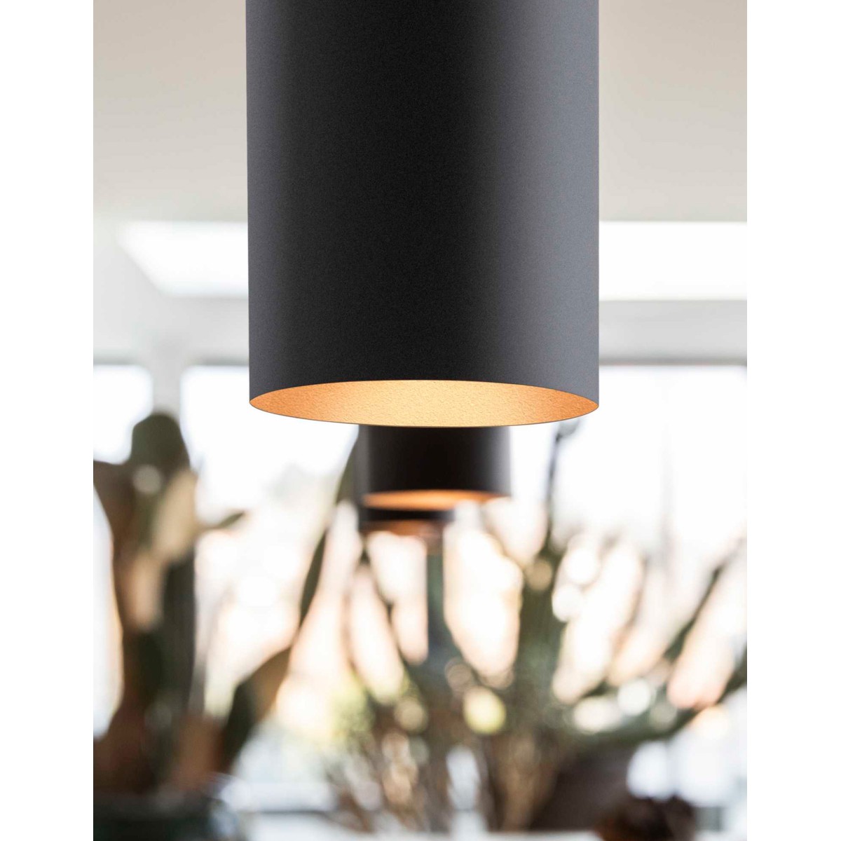 Светильник подвесной Ideal Lux Look SP1 Round D60 H400 Латунь античная GU10 141794