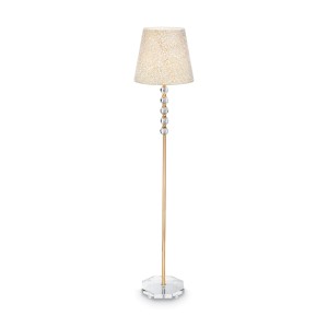 Торшер напольный Ideal Lux Queen PT1 Золото E27 077765