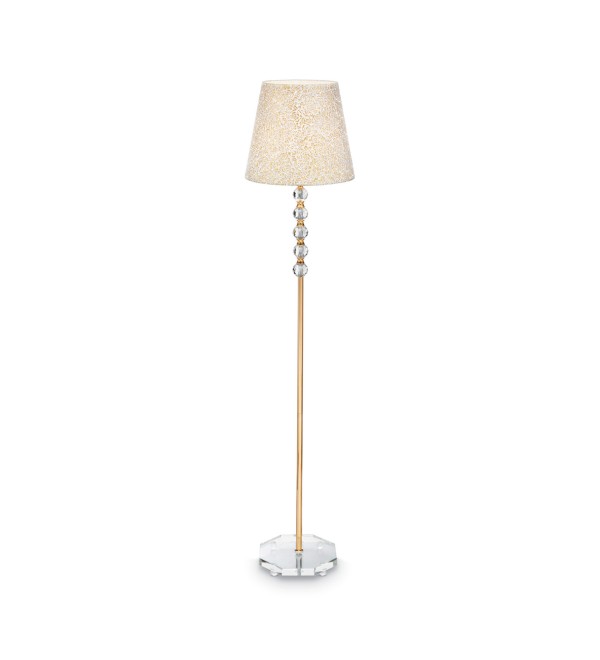 Торшер напольный Ideal Lux Queen PT1 Золото E27 077765