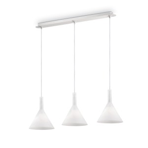 Светильник подвесной Ideal Lux Cocktail SP3 Белый E14 074245