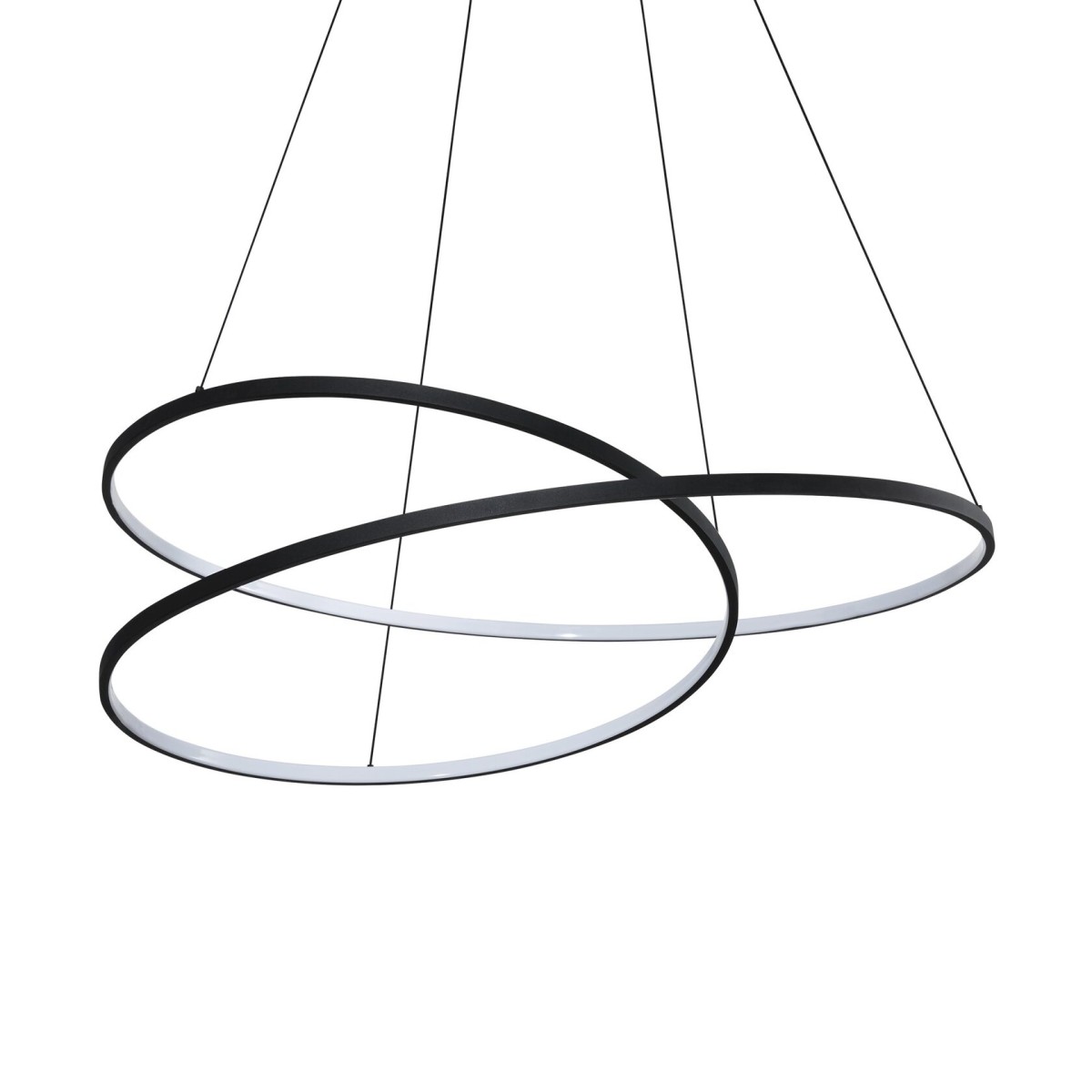 Люстра подвесная Ideal Lux Oz SP D100 On-Off 3000K Черный LED 364896