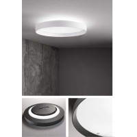 Светильник потолочный Ideal Lux Fly PL D90 4000K LED Черный 306636