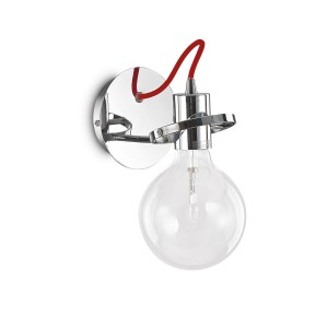 Светильник настенный Ideal Lux Radio AP1 Хром E27 119427