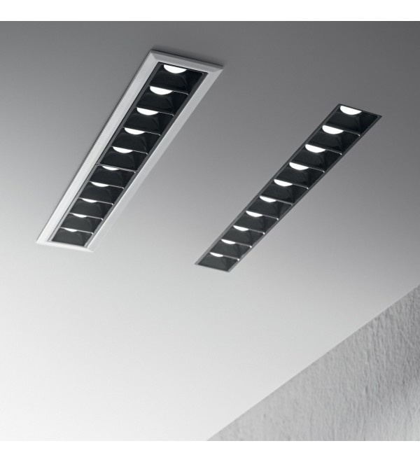 Светильник встраиваемый Ideal Lux Lika FI TRIM 06W 3000К LED Белый / Черный 206196