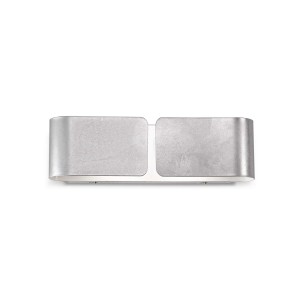 Светильник настенный Ideal Lux Clip AP2 Small Серебро E27 088273