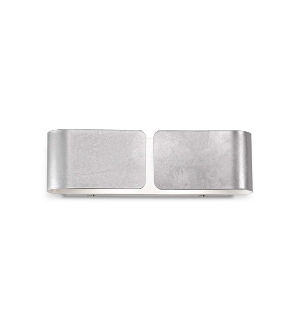 Светильник настенный Ideal Lux Clip AP2 Small Серебро E27 088273