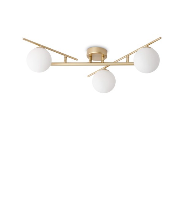 Люстра потолочная Ideal Lux Atlas PL3 Золотой G9 311340