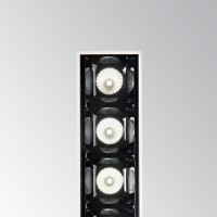 Светильник встраиваемый Ideal Lux Lika FI TRIMLESS 08W 4000K LED Черный 369747